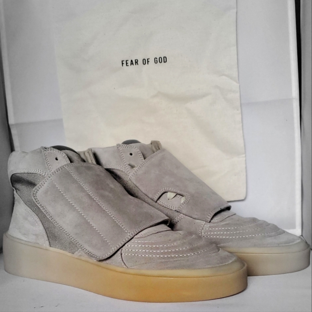 Fear of god suede skate sneaker